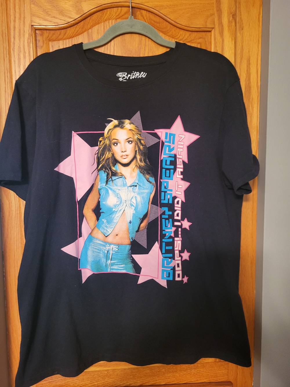Britney Spears Official New Shirt! Britney Brands Oops I Did It Again - Large